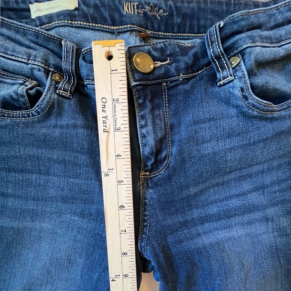 Kut Womens Karen Baby Boot Cut 5 Pocket Mid Rise Women Size 6 - Picture 10 of 12